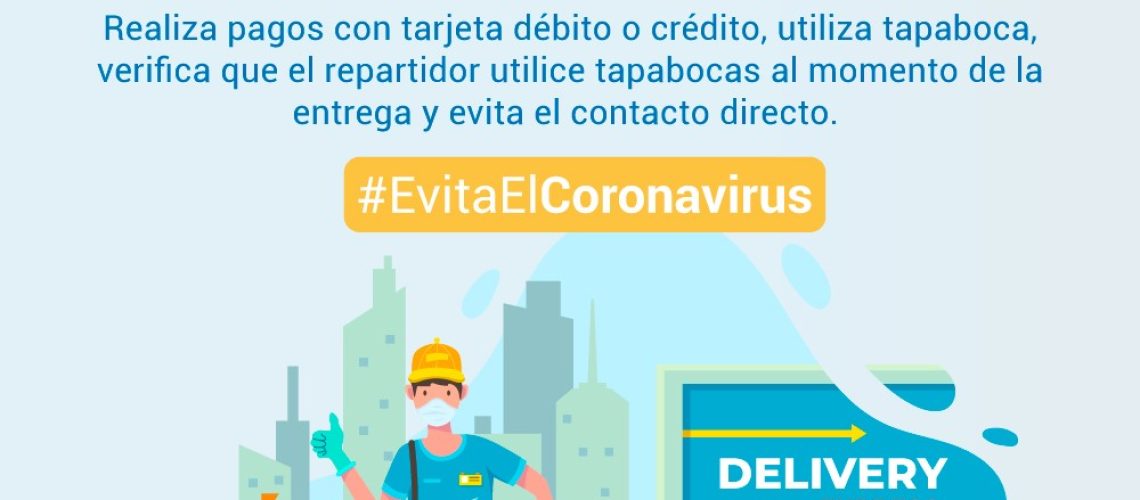 aprende a recibir domicilios en la puerta de tu cada y evita el coronavirus